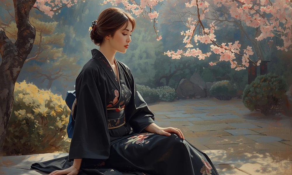 Avec quoi porter un kimono noir ?