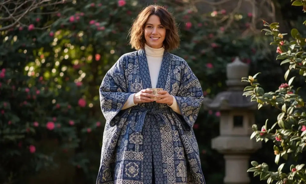 Veste kimono matelassée : la pièce parfaite pour la mi-saison