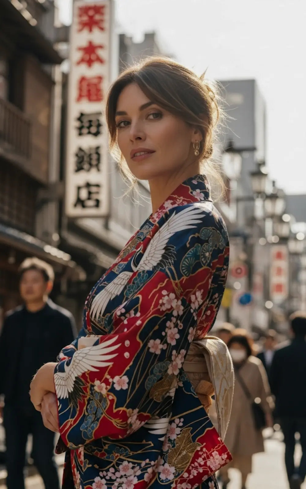 Kimono japonais femme