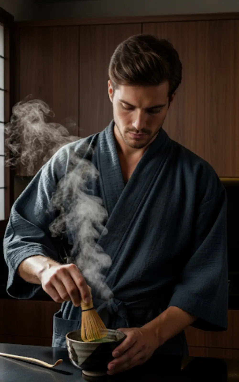 Peignoir kimono homme