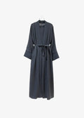 Abaya Kimono 2 Pièces Gris