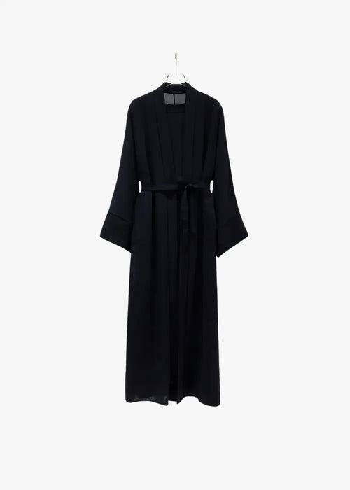 Abaya Kimono 2 Pièces Noir