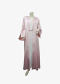 Abaya Kimono En Satin Rose