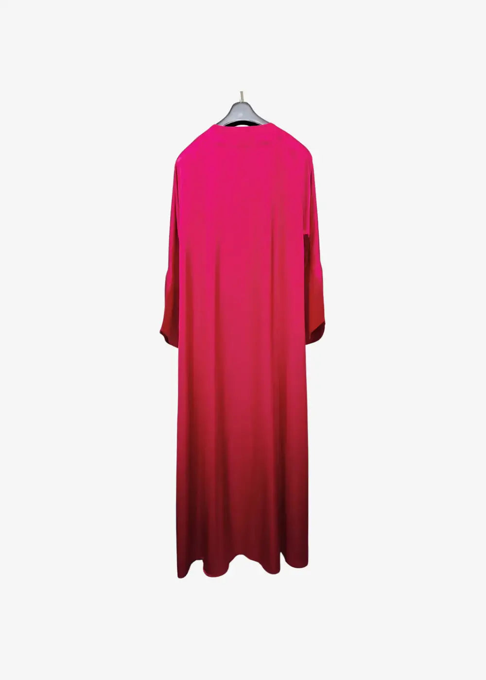 Abaya Kimono En Satin Rouge