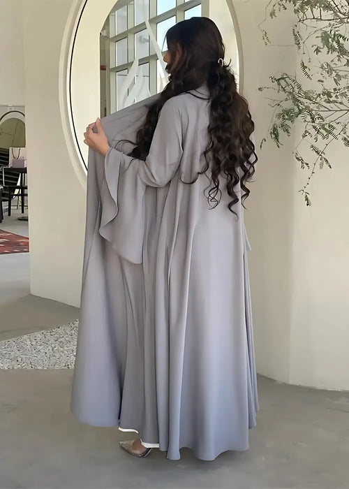 Abaya Kimono Gris