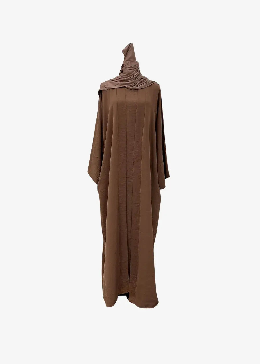 Ensemble Abaya Kimono Marron