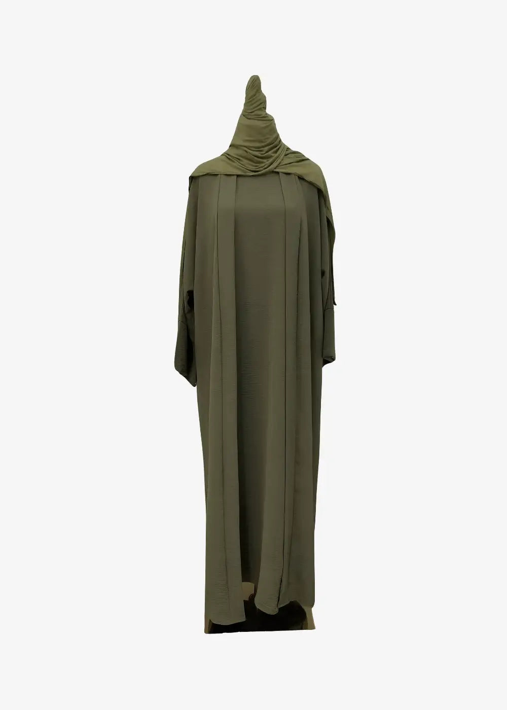 Ensemble Abaya Kimono Vert