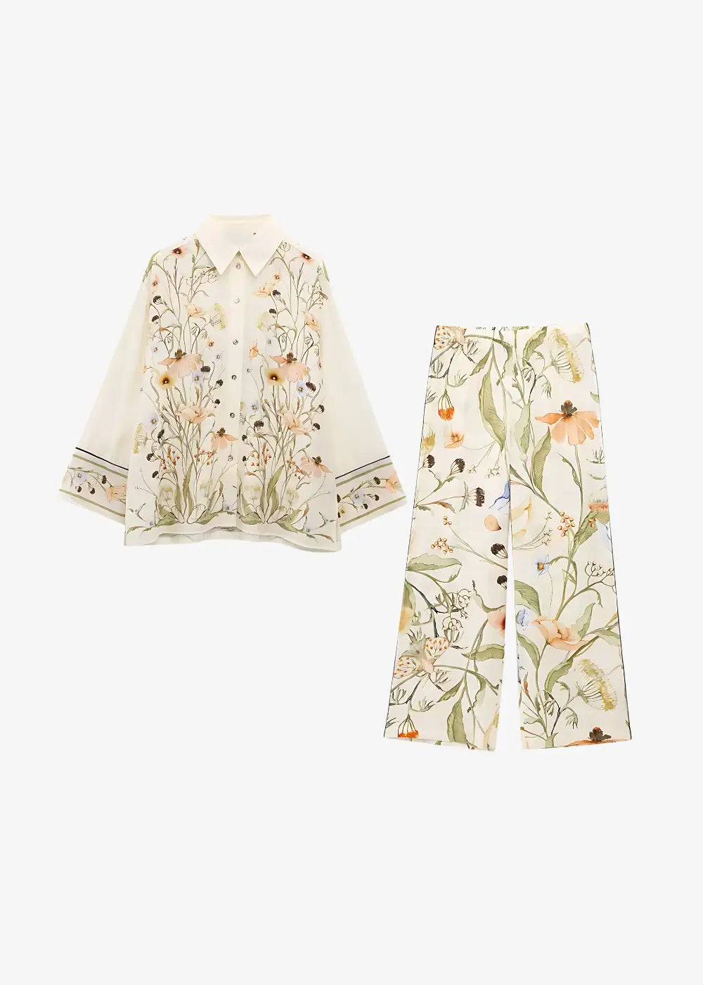 Ensemble Kimono Court et Pantalon