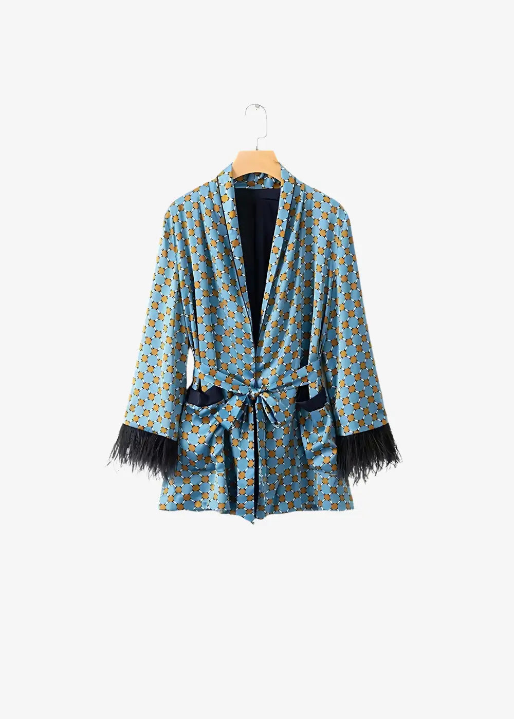 Ensemble Kimono Et Pantalon Femme Style Vintage