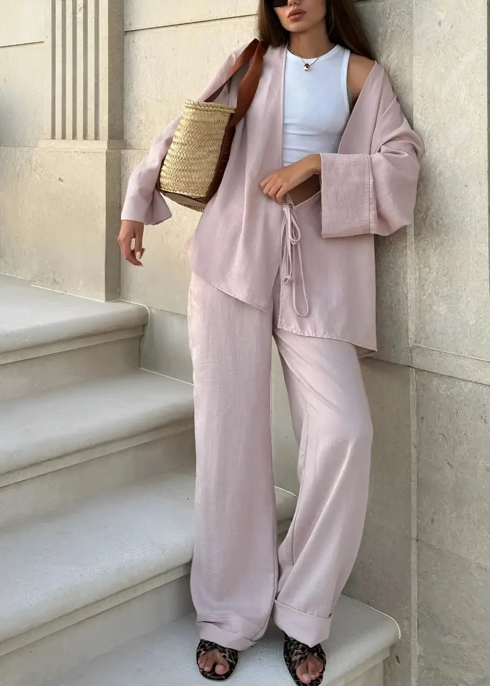Ensemble Kimono + Pantalon Femme