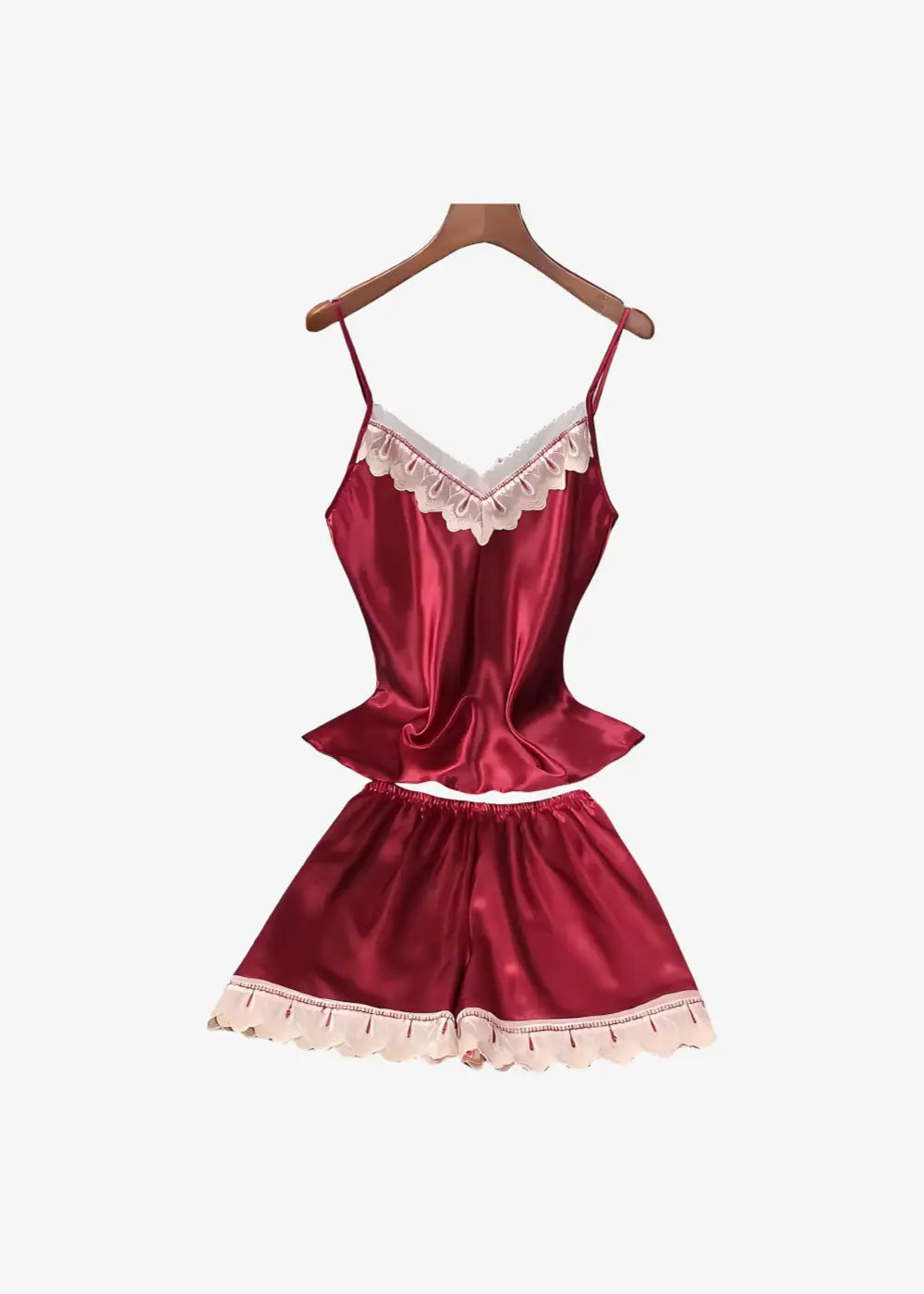 Ensemble Nuisette Et Kimono Satin