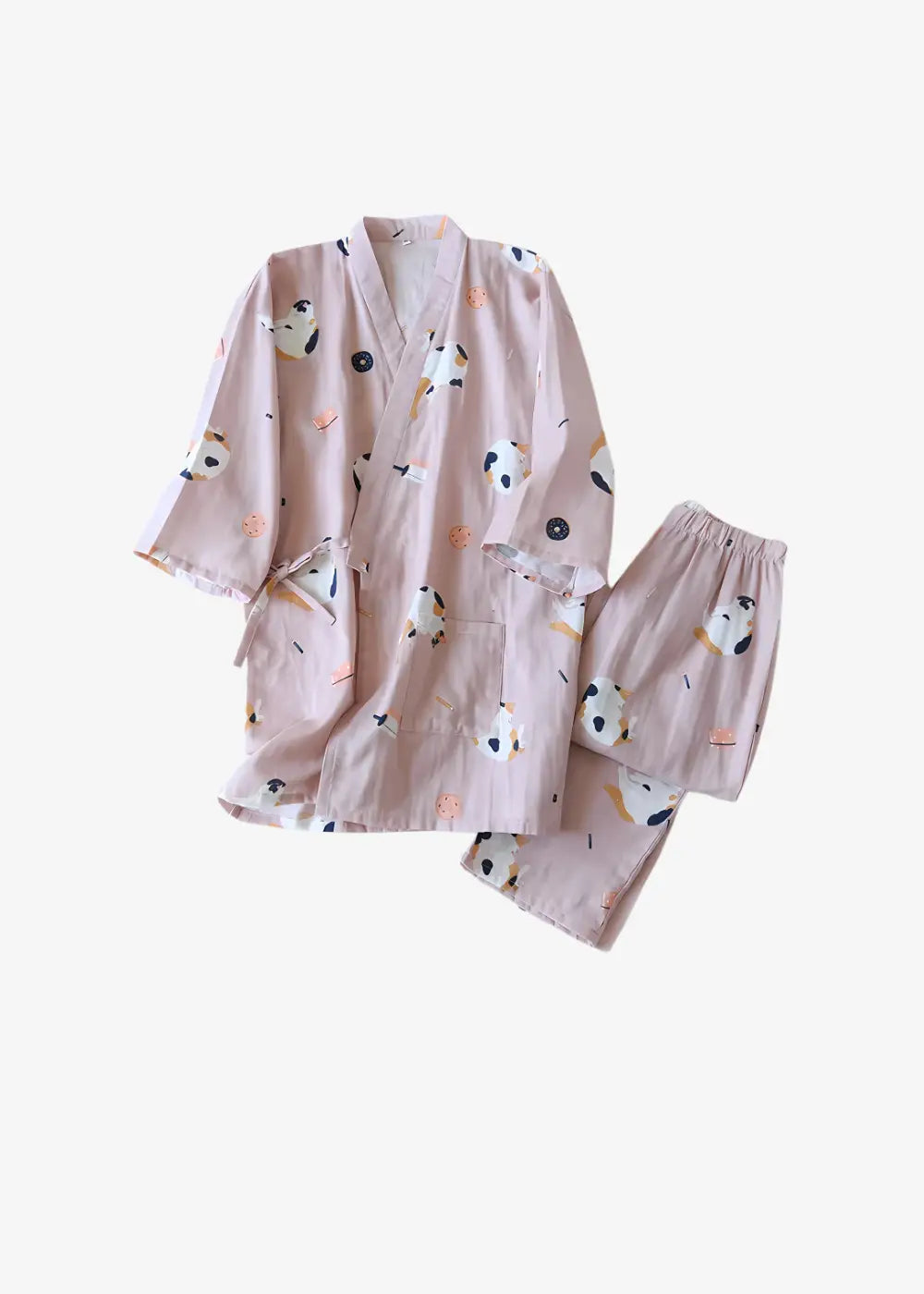 Ensemble Pyjama Kimono Femme