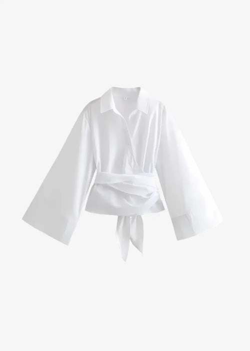 Kimono Court Blanc