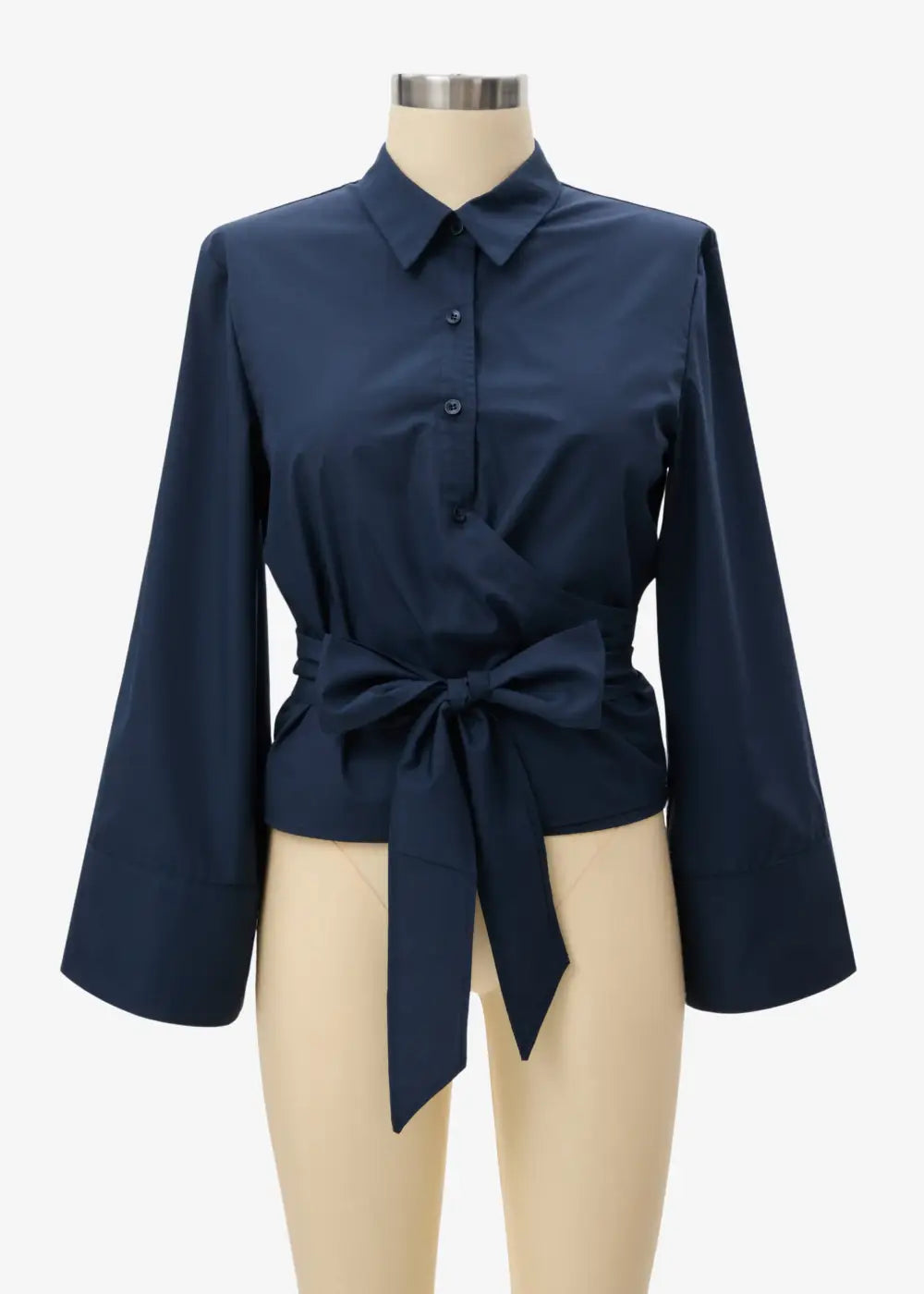 Kimono Court Bleu Nuit