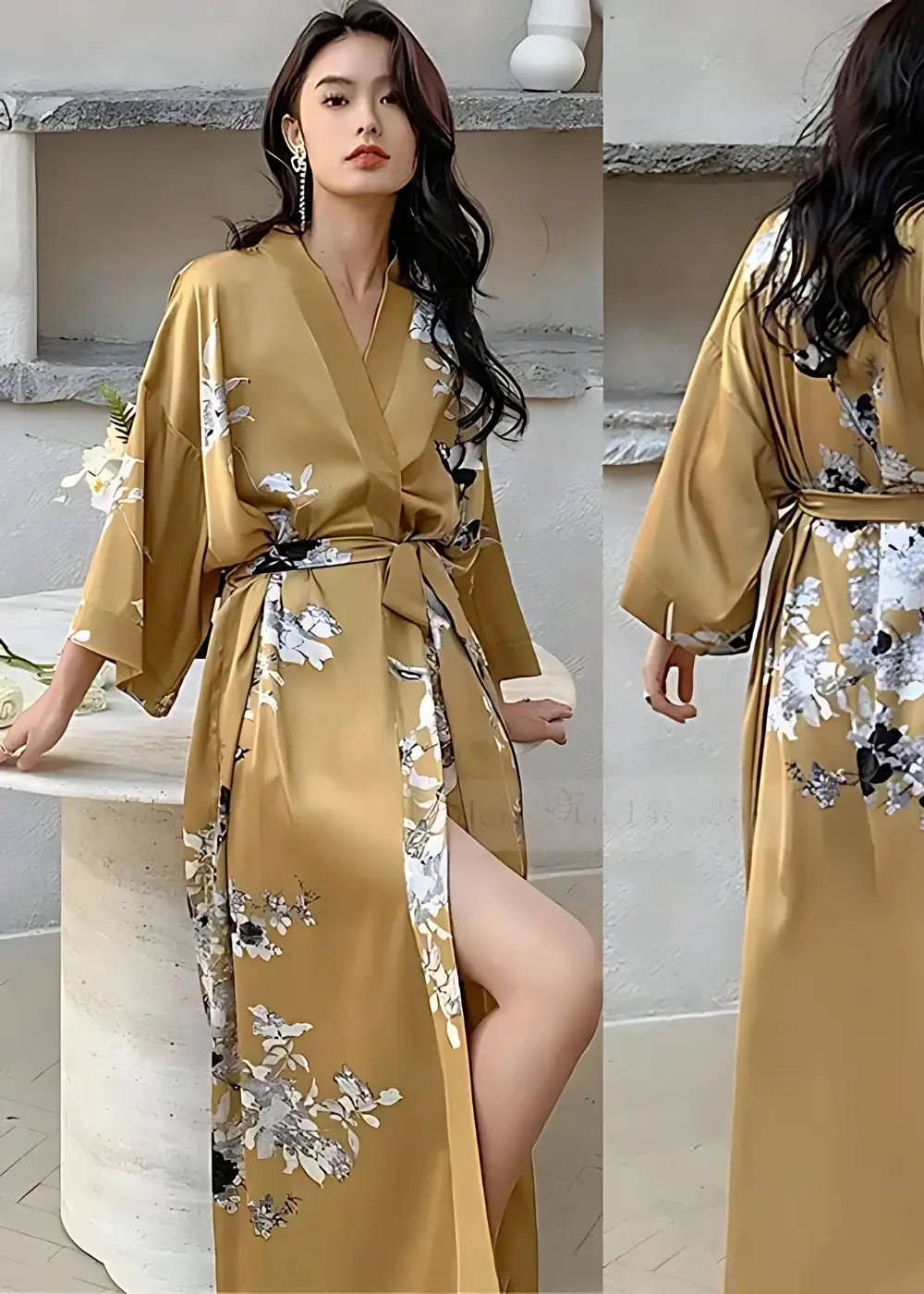 Kimono De Nuit Satin