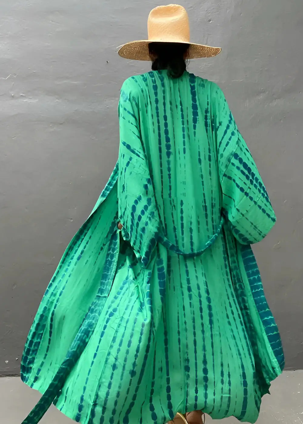 Kimono De Plage Ouvert