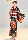 Kimono Japonais Femme Avec Imprimé Floral