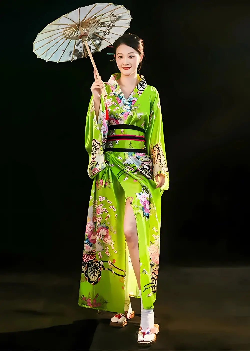 Kimono Japonais Femme Coton