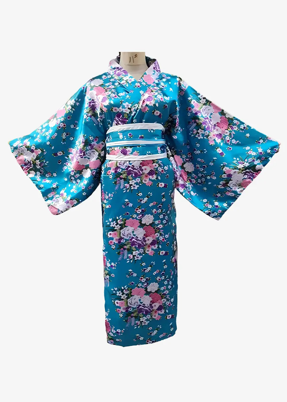 Kimono Japonais Femme Coupe Longue Fluide