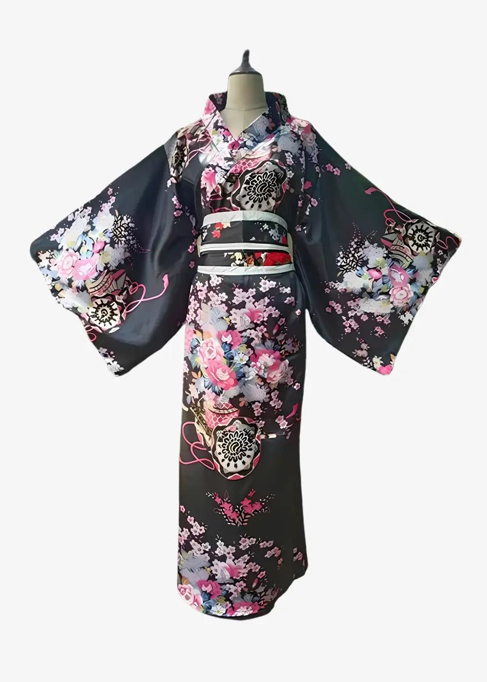 Kimono Japonais Femme Fleuri