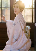 Kimono Japonais Femme Motifs Floraux