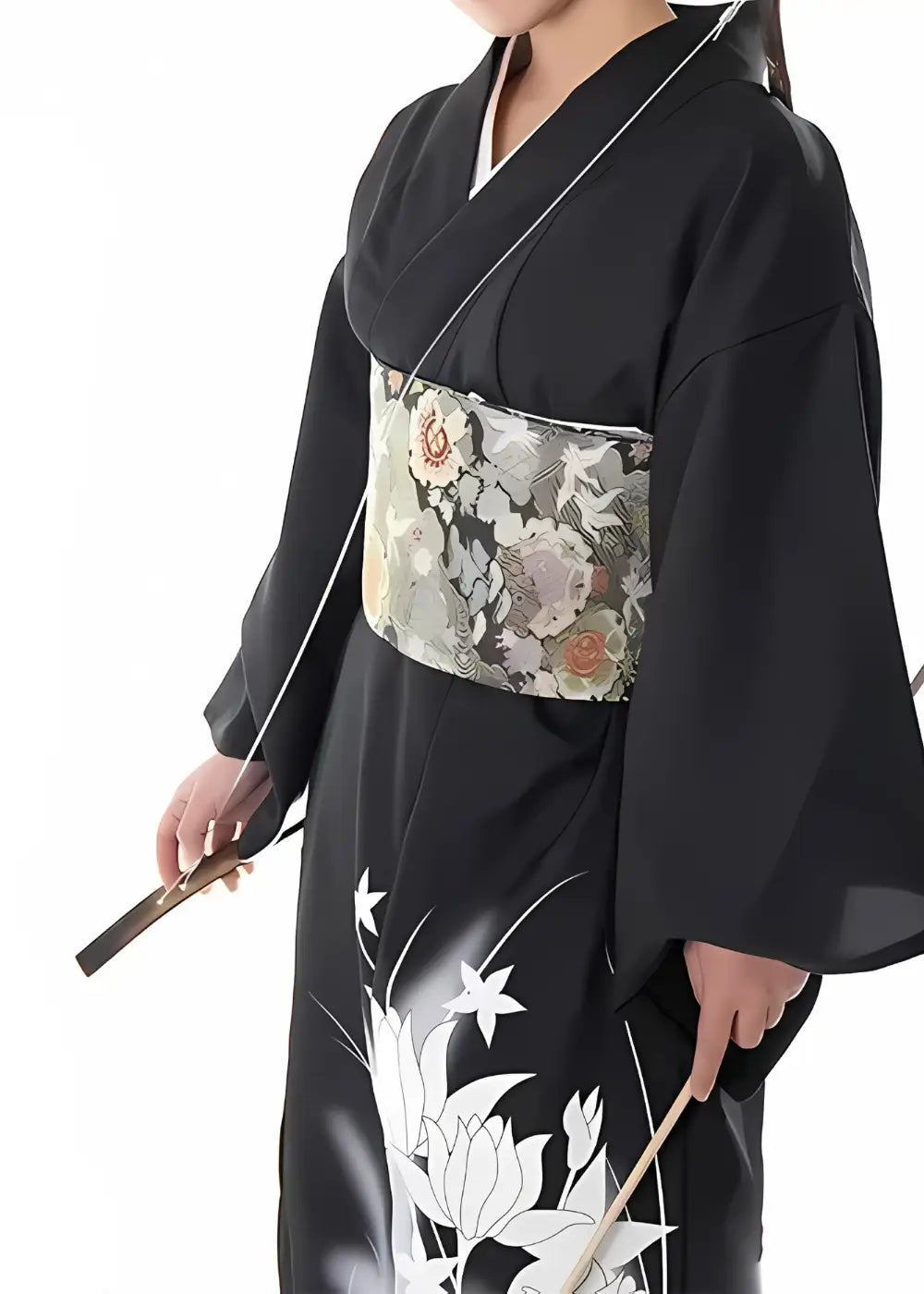 Kimono Japonais Femme Samourai