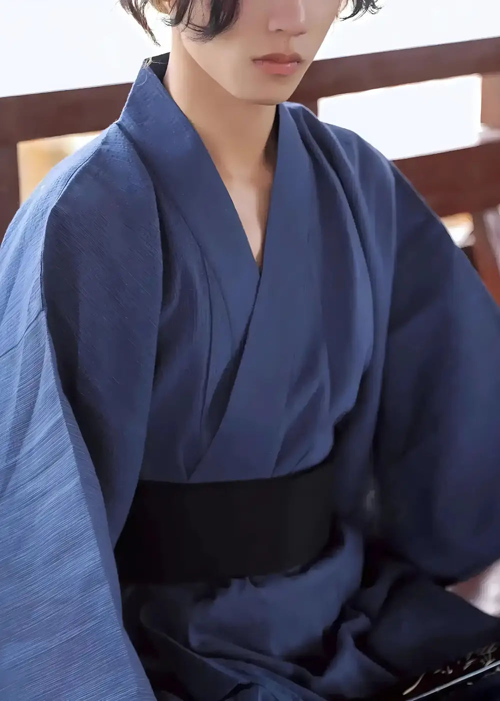 Kimono Japonais Homme Cérémonie