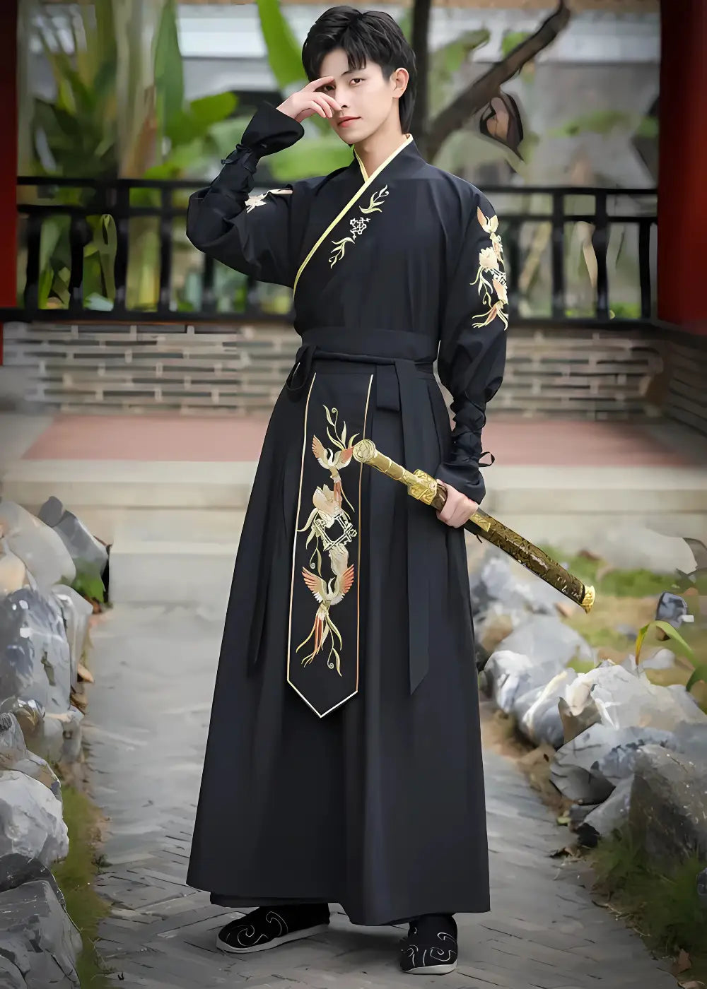 Kimono Japonais Homme Samouraï