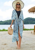 Kimono Long De Plage Femme