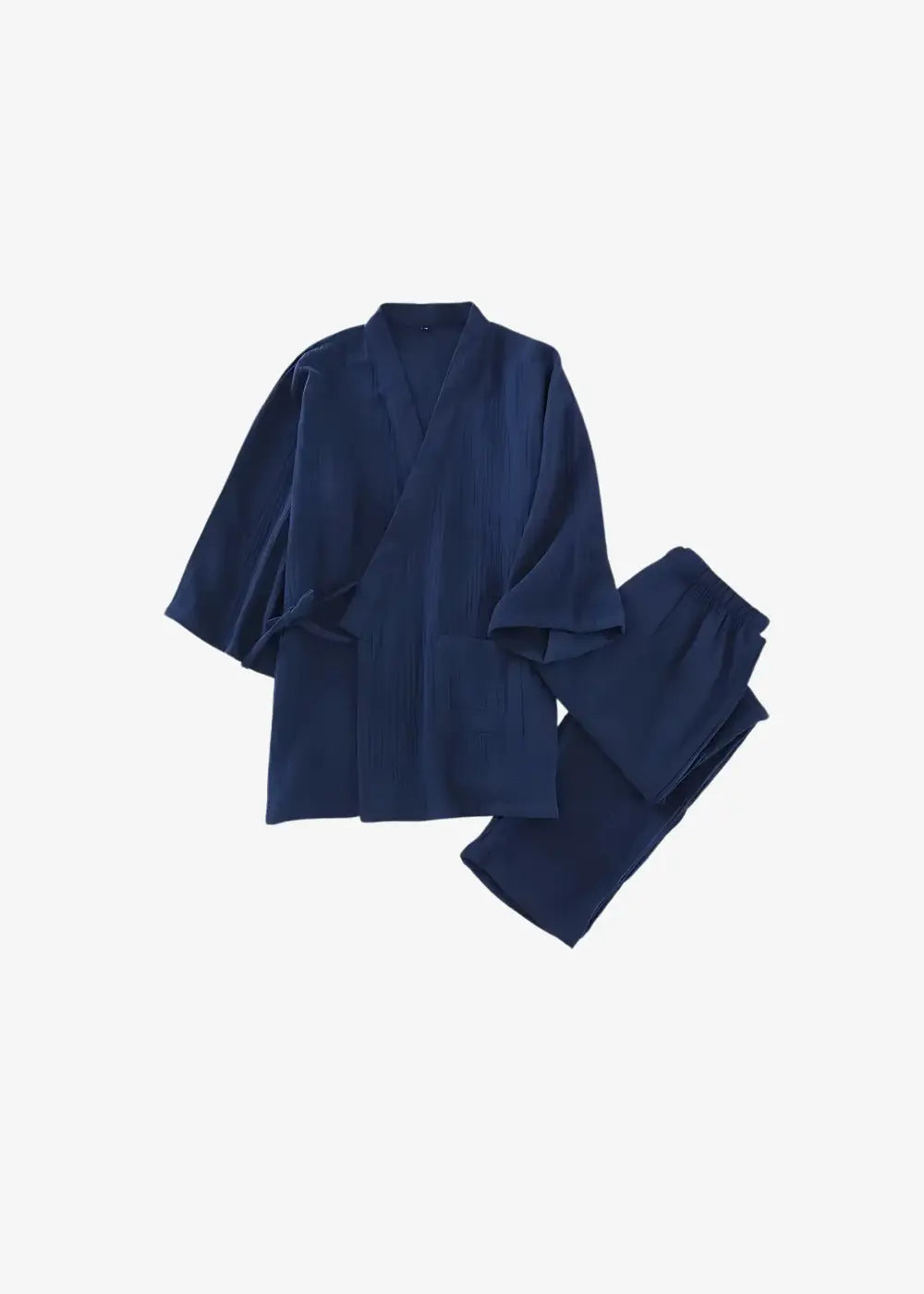 Kimono Pyjama Homme Bleu Nuit