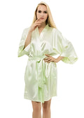 Kimono Satin Court Femme