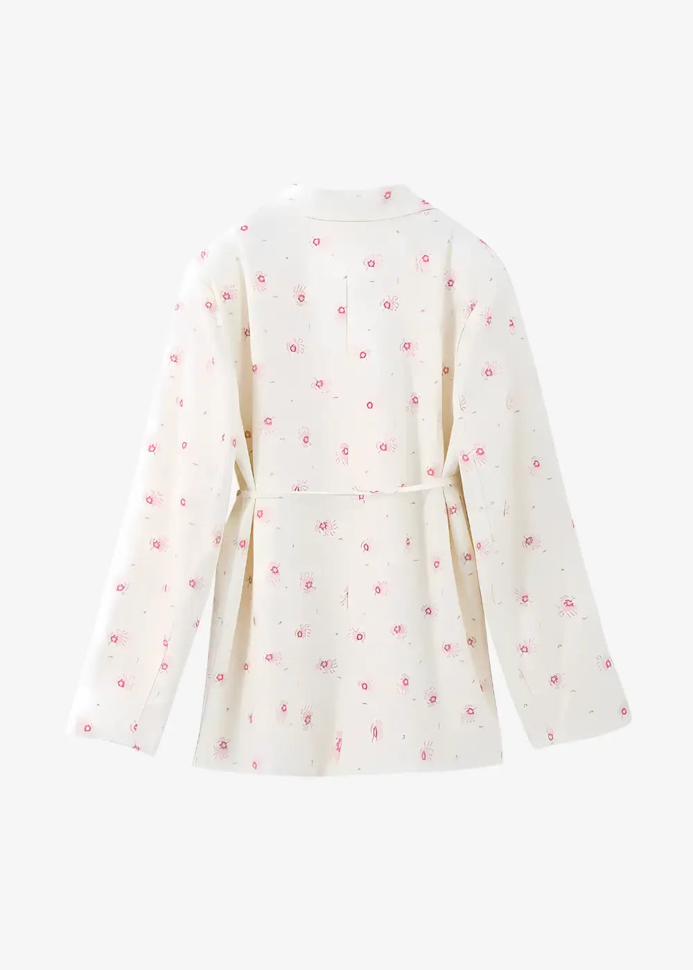Manteau Kimono Court Floral Femme