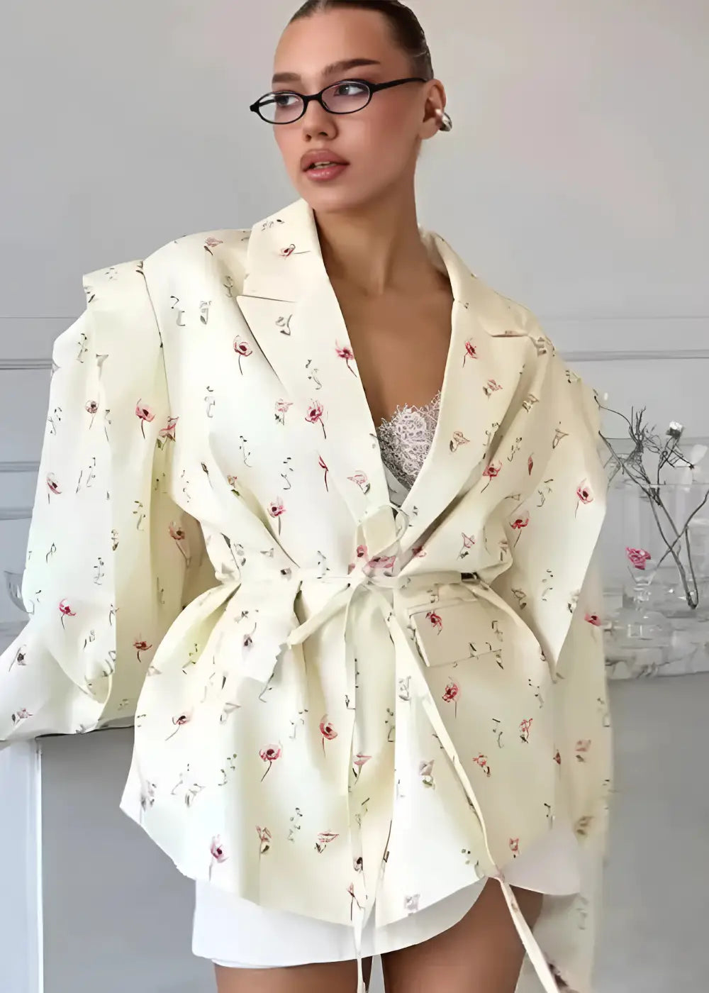 Manteau Kimono Femme Élégant