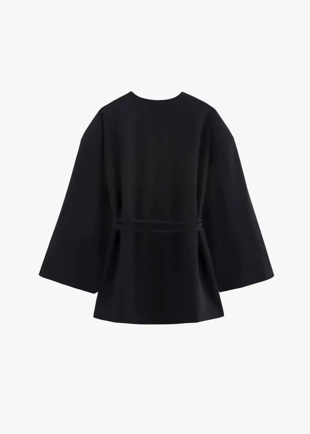 Manteau Kimono Noir Femme