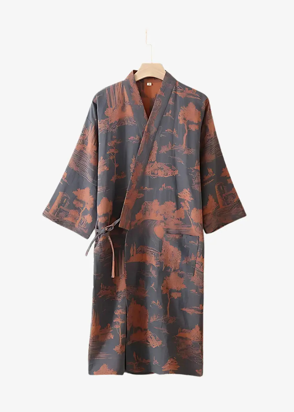 Peignoir De Bain Homme Kimono