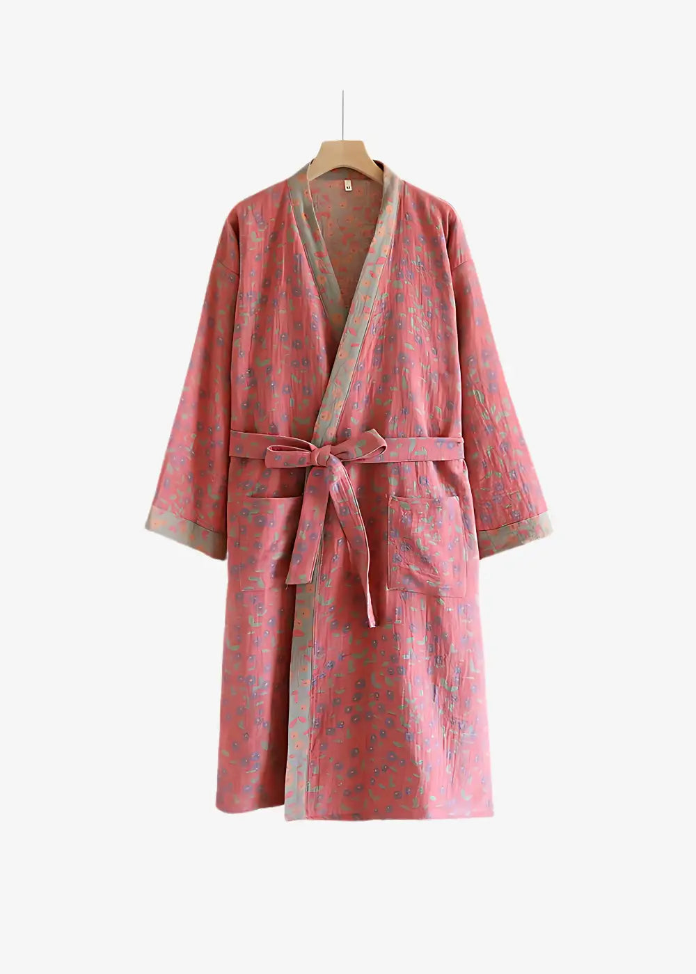 Peignoir Kimono En Coton Femme