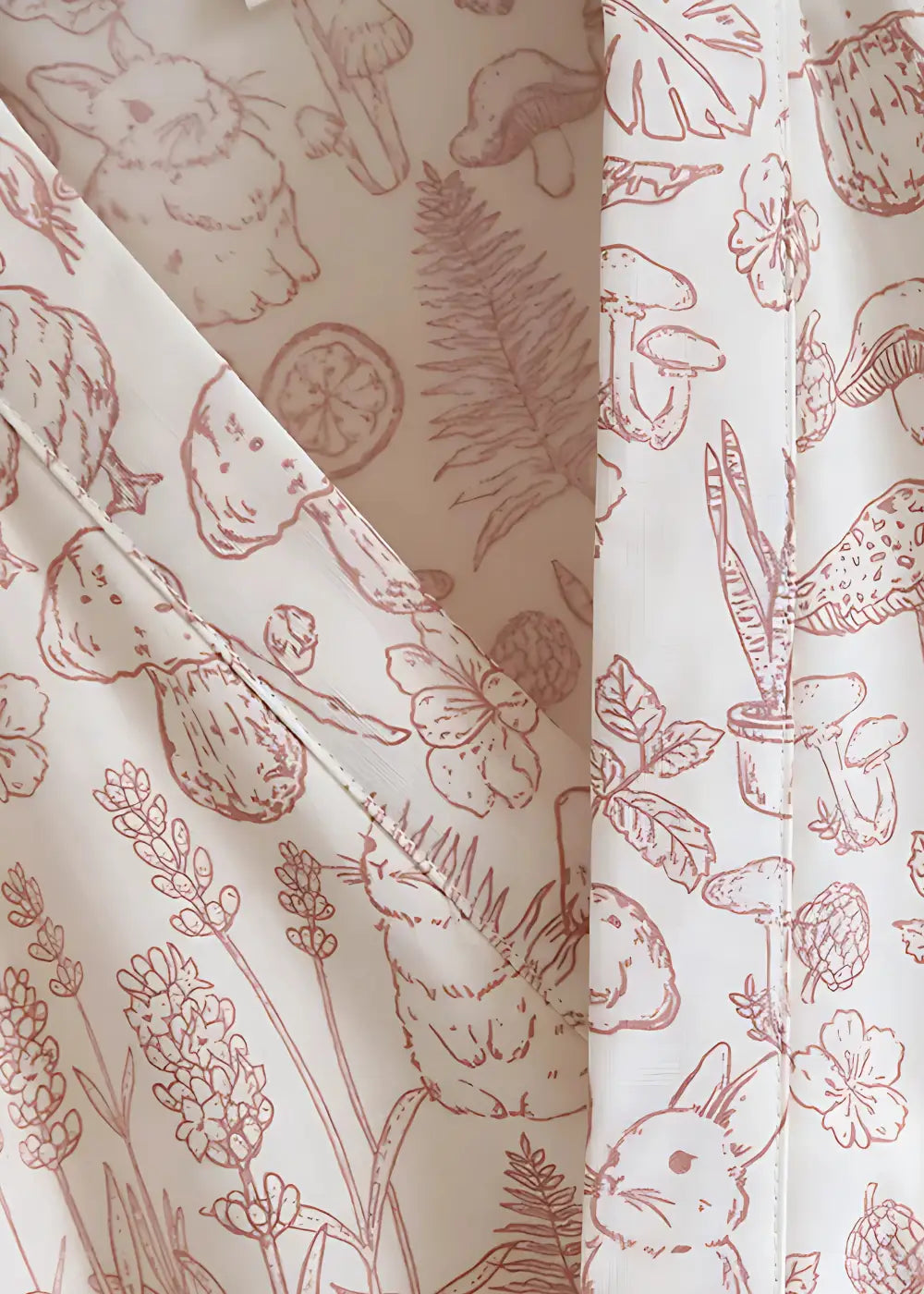 Peignoir Kimono Femme Fluide