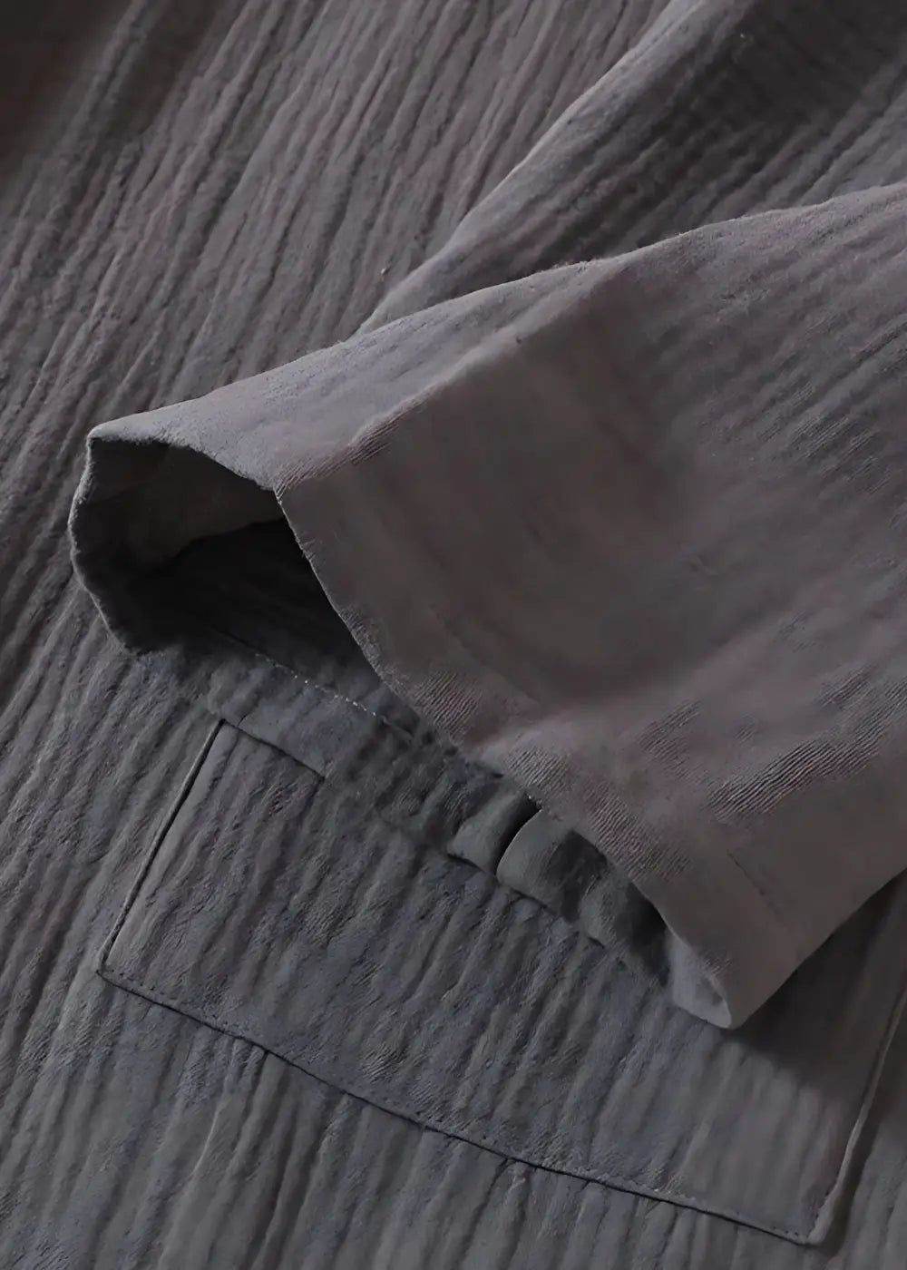 Peignoir Kimono Homme Gris