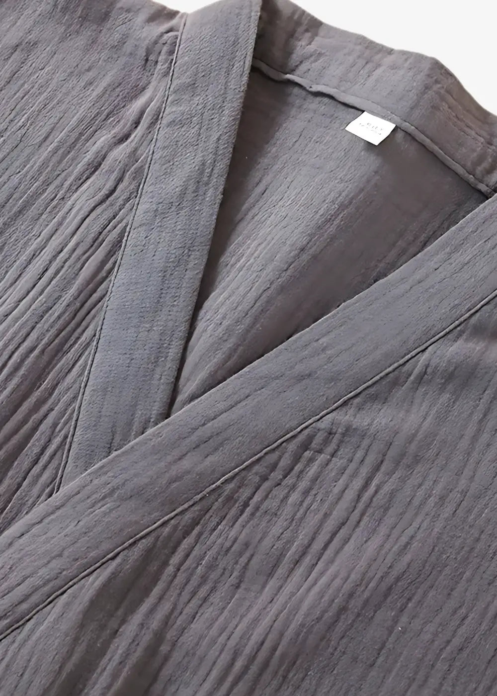 Peignoir Kimono Homme Gris