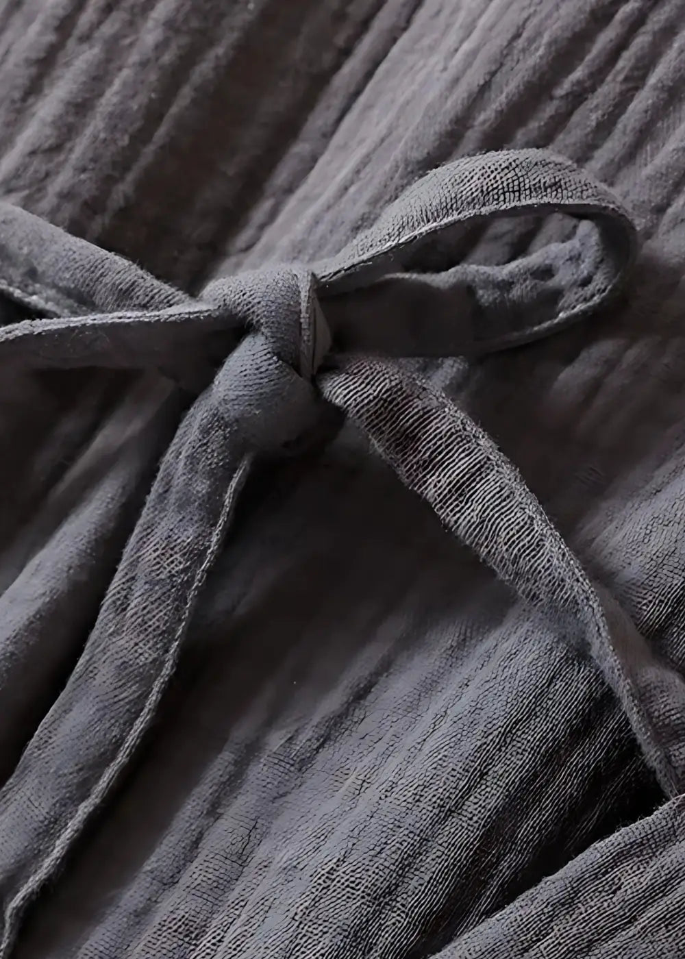 Peignoir Kimono Homme Gris