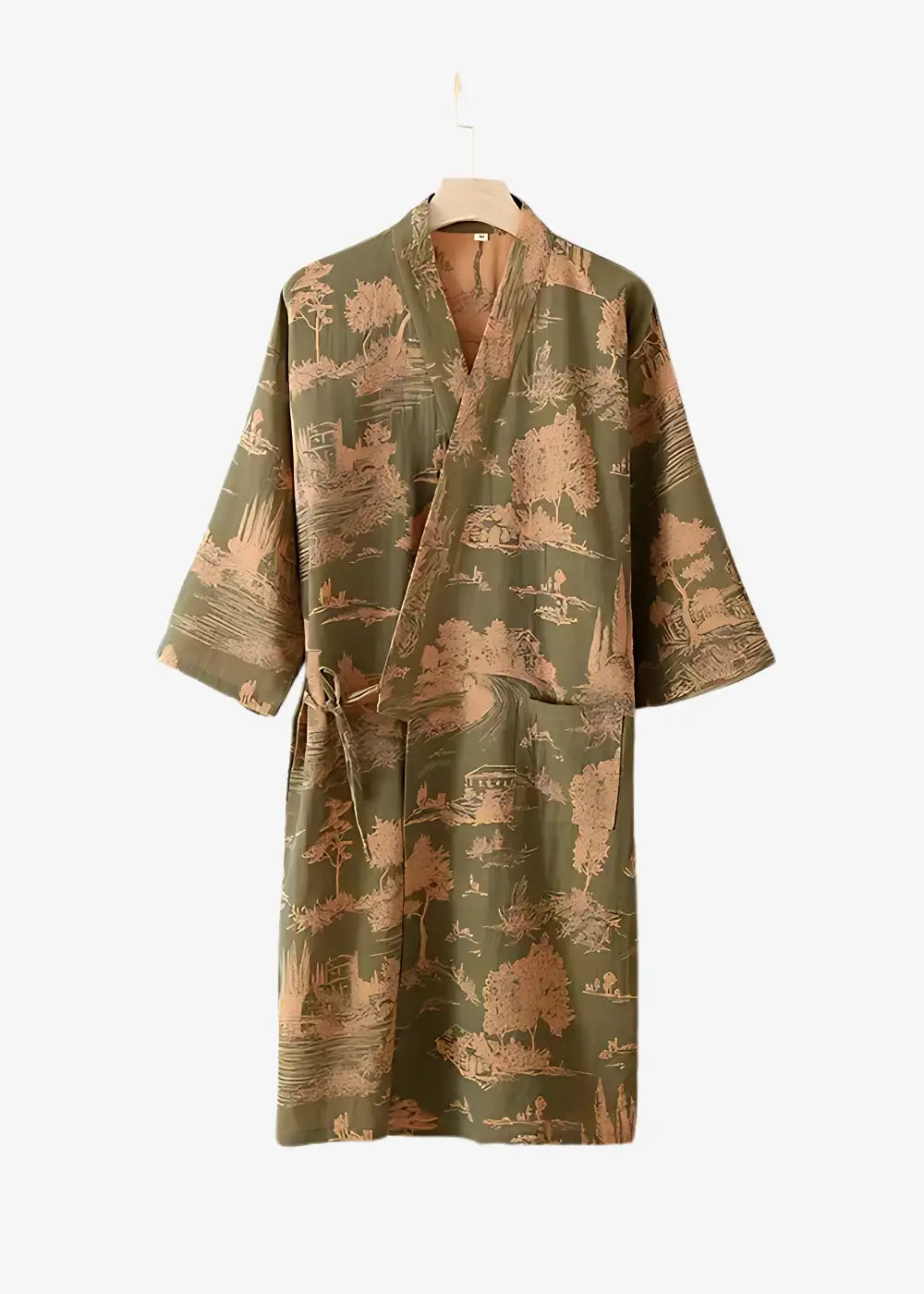 Peignoir Kimono Homme Manches Courtes
