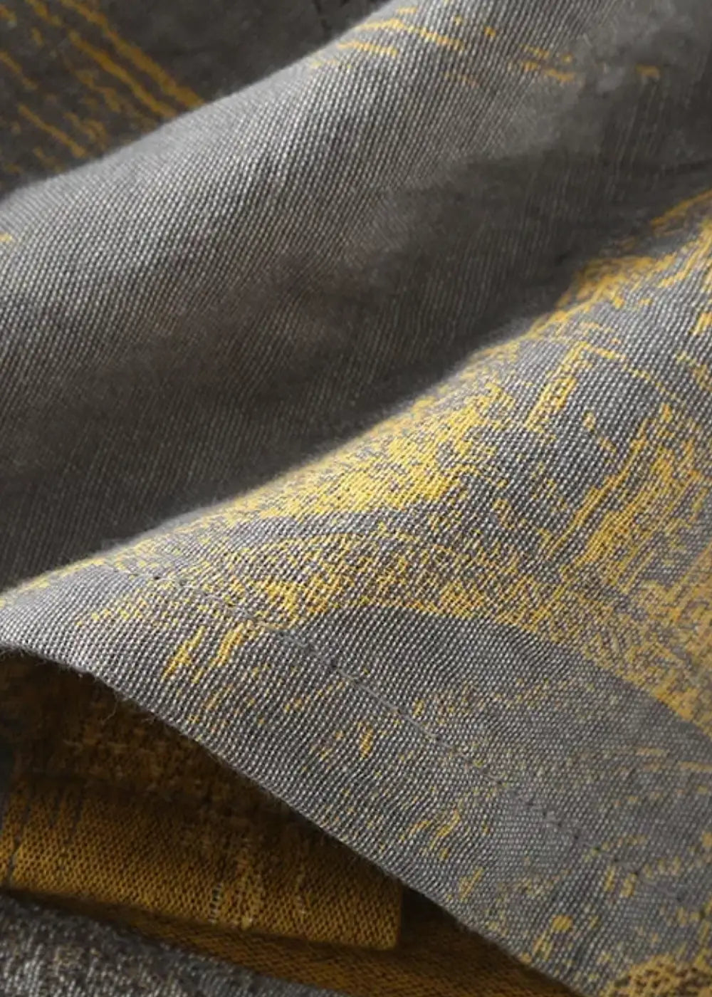 Peignoir Kimono Homme Vert et Gris