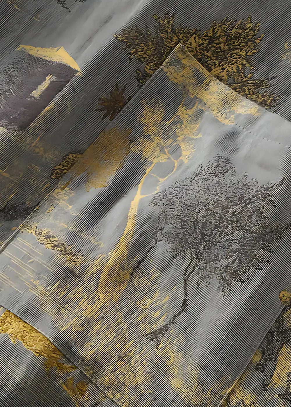 Peignoir Kimono Homme Vert et Gris