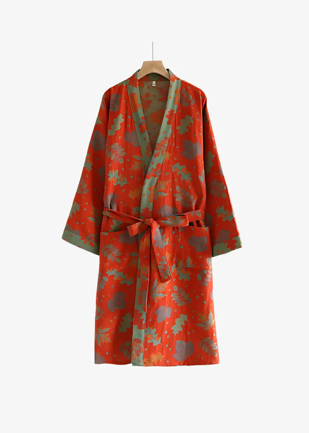Peignoir Kimono Rouge
