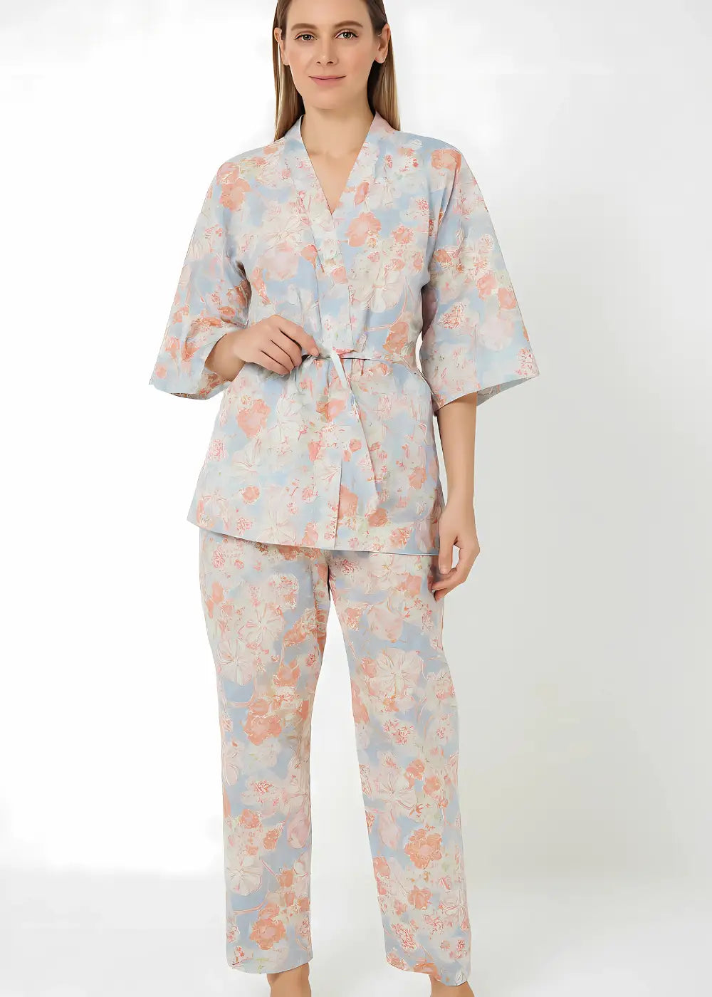 Pyjama Kimono Femme Léger