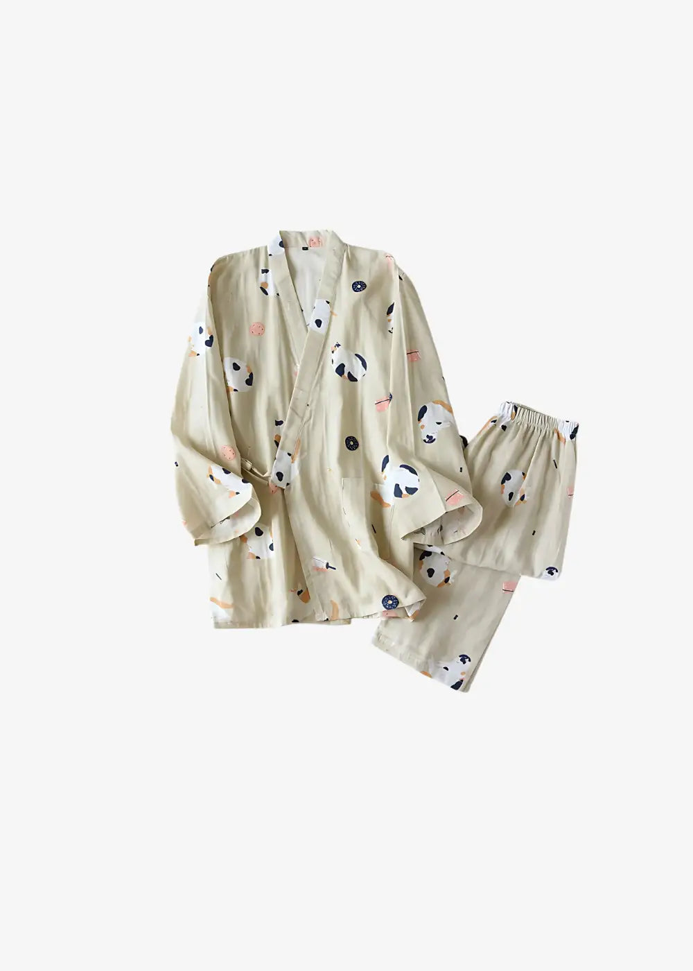 Pyjama Kimono Homme Coton