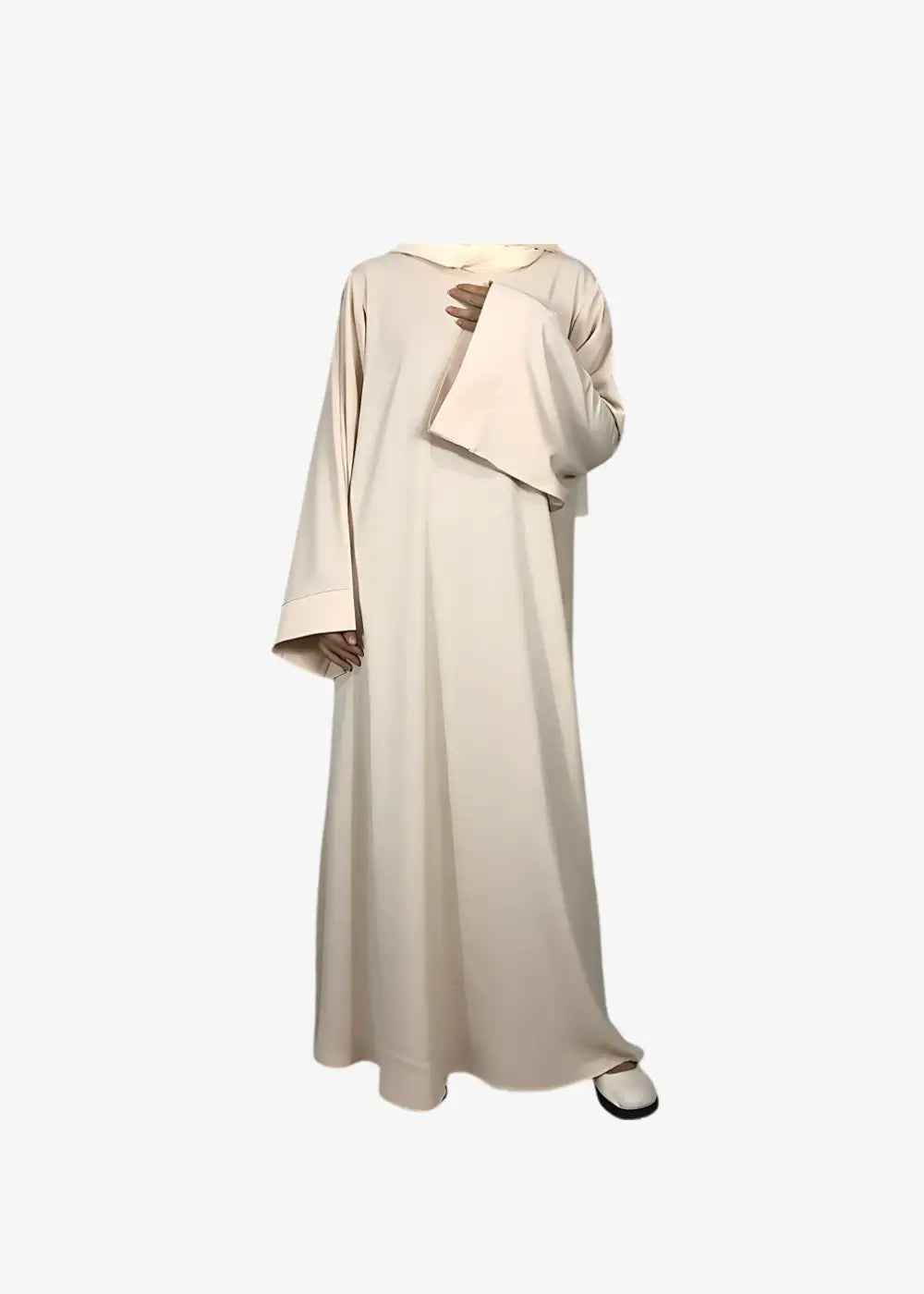 Robe Kimono Abaya Beige