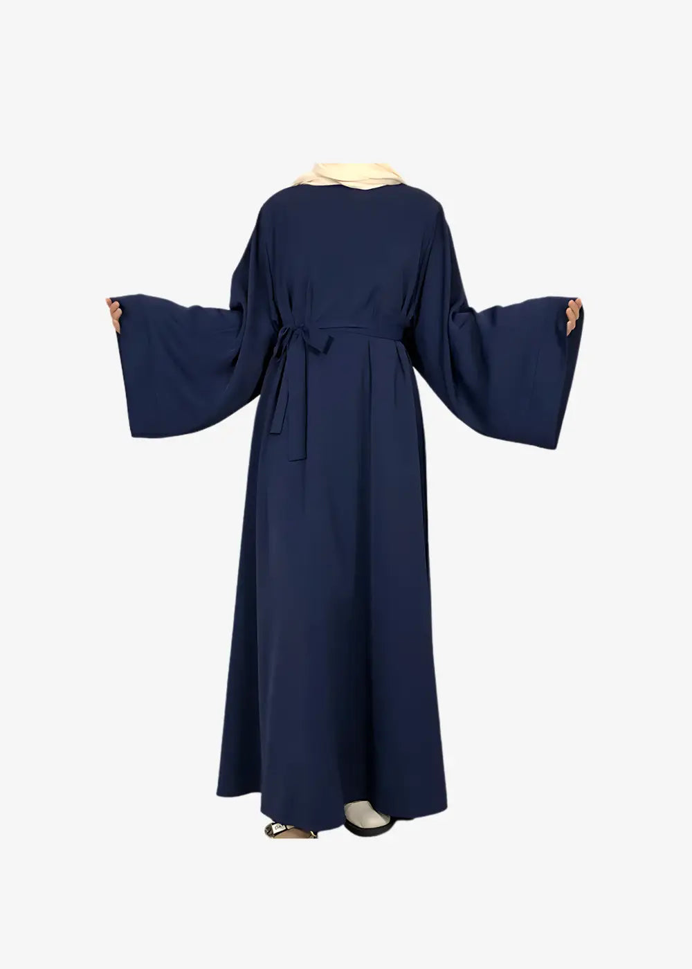 Robe Kimono Abaya Bleu Foncé