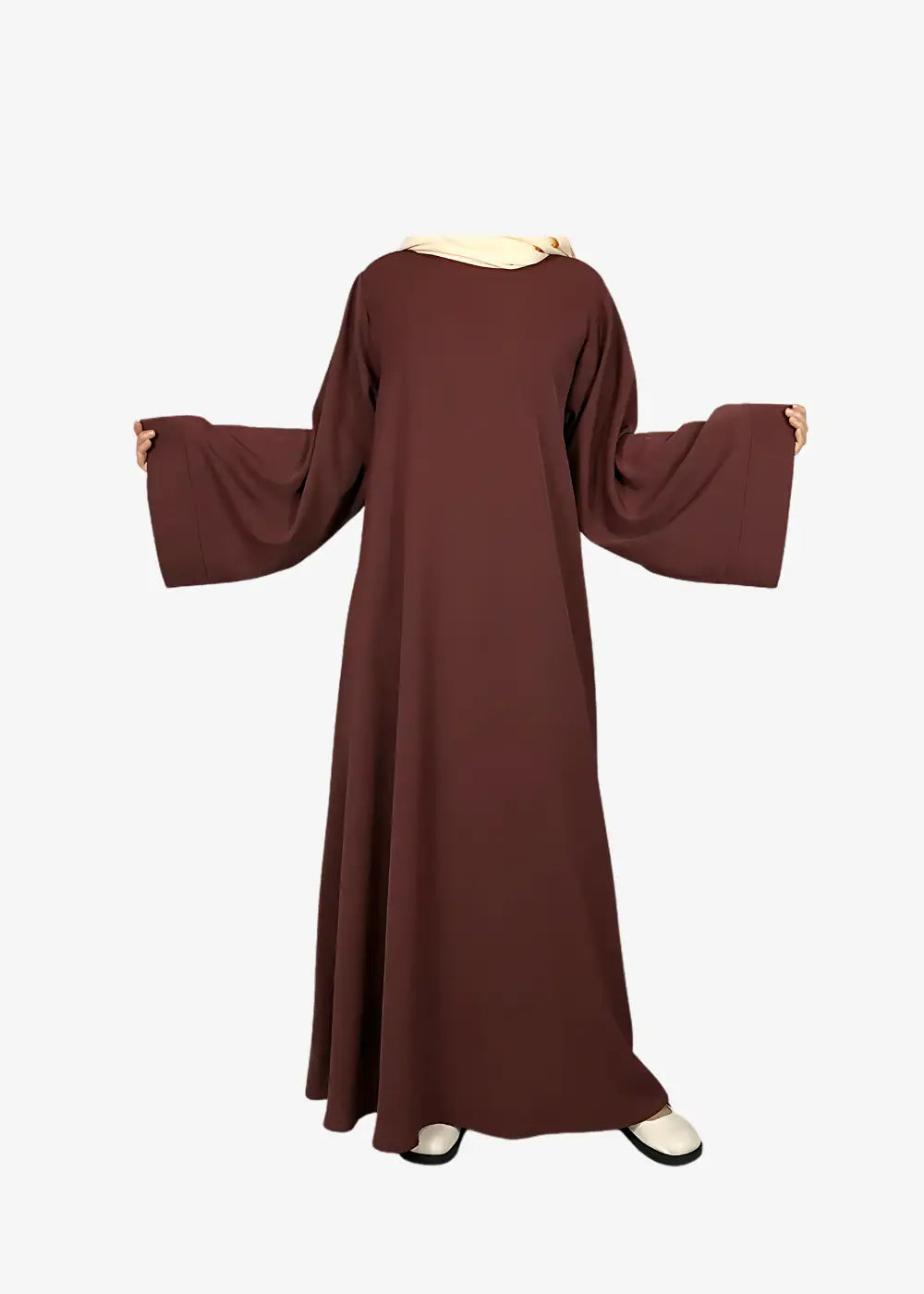 Robe Kimono Abaya Rouge Bordeaux