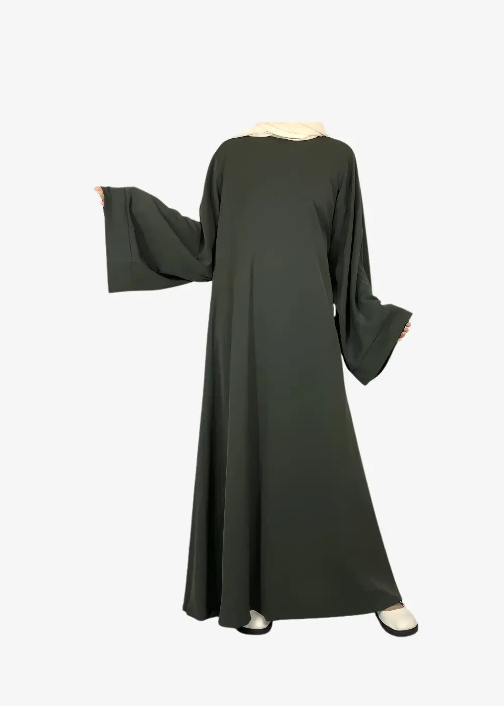 Robe Kimono Abaya Vert foncé